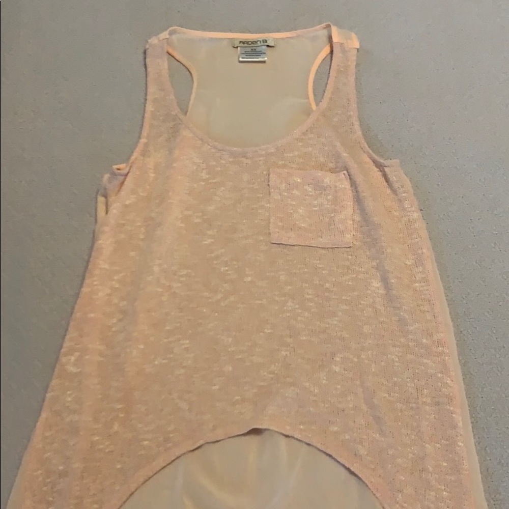 Razor back hi low tank